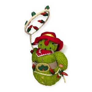 Collections ETC Christmas Holiday Saguaro Cowboy Animated Musical Cactus